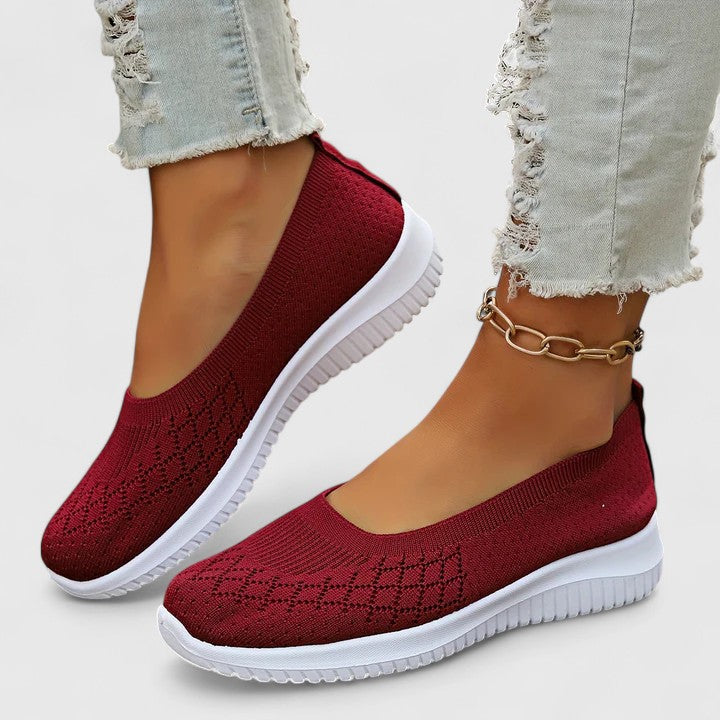 Women's Stretchy Comfort Slip-On Support Shoes