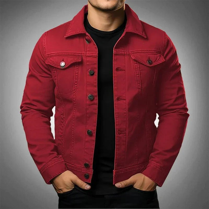 Men's Modern Lightweight Denim Trucker Coat