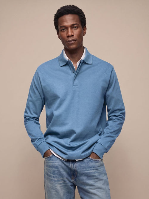 Men's Classic Weekend Office Cotton Polo Top