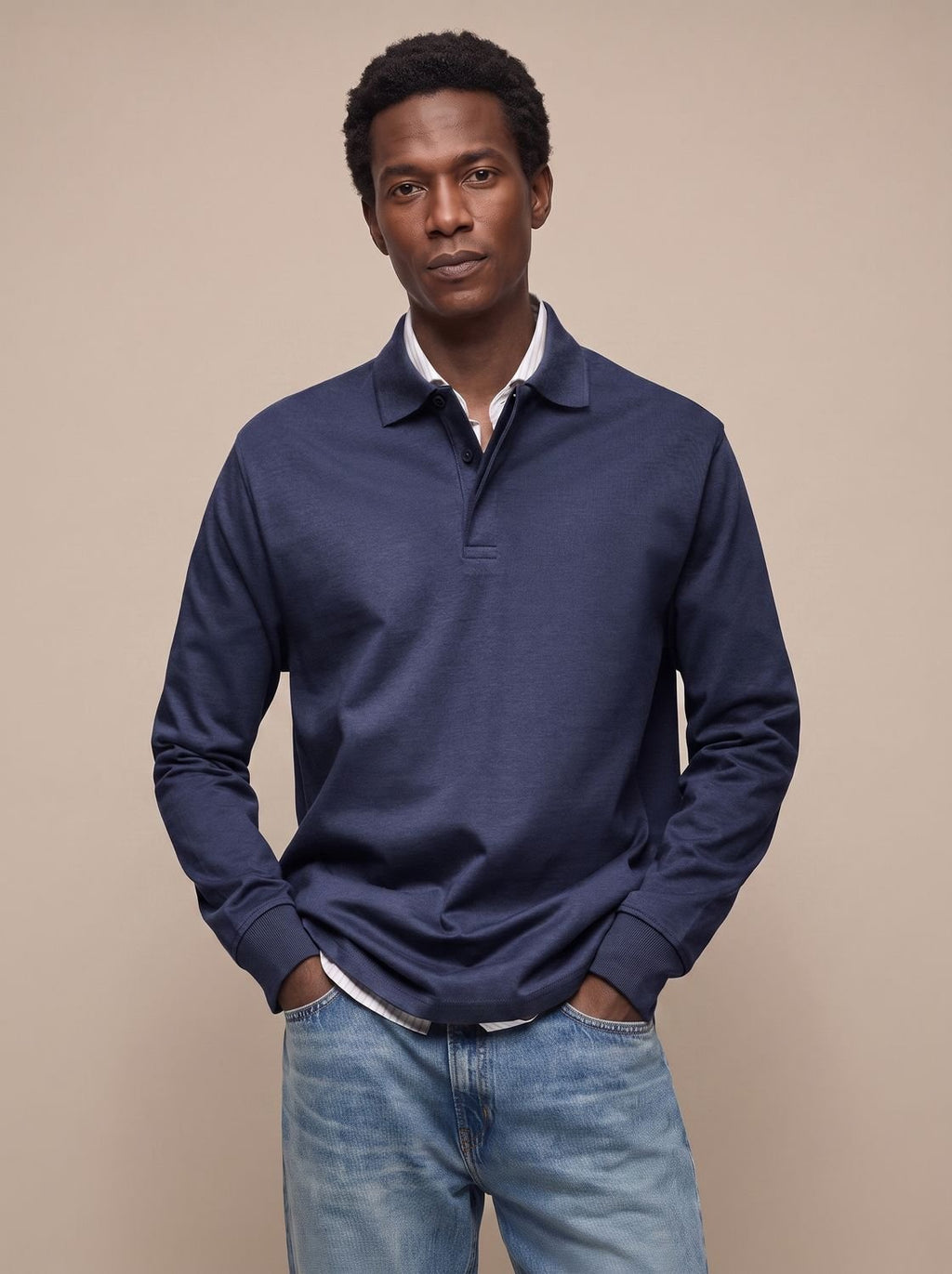 Men's Classic Weekend Office Cotton Polo Top