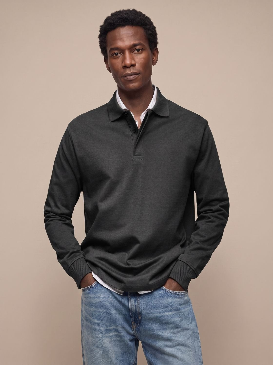 Men's Classic Weekend Office Cotton Polo Top