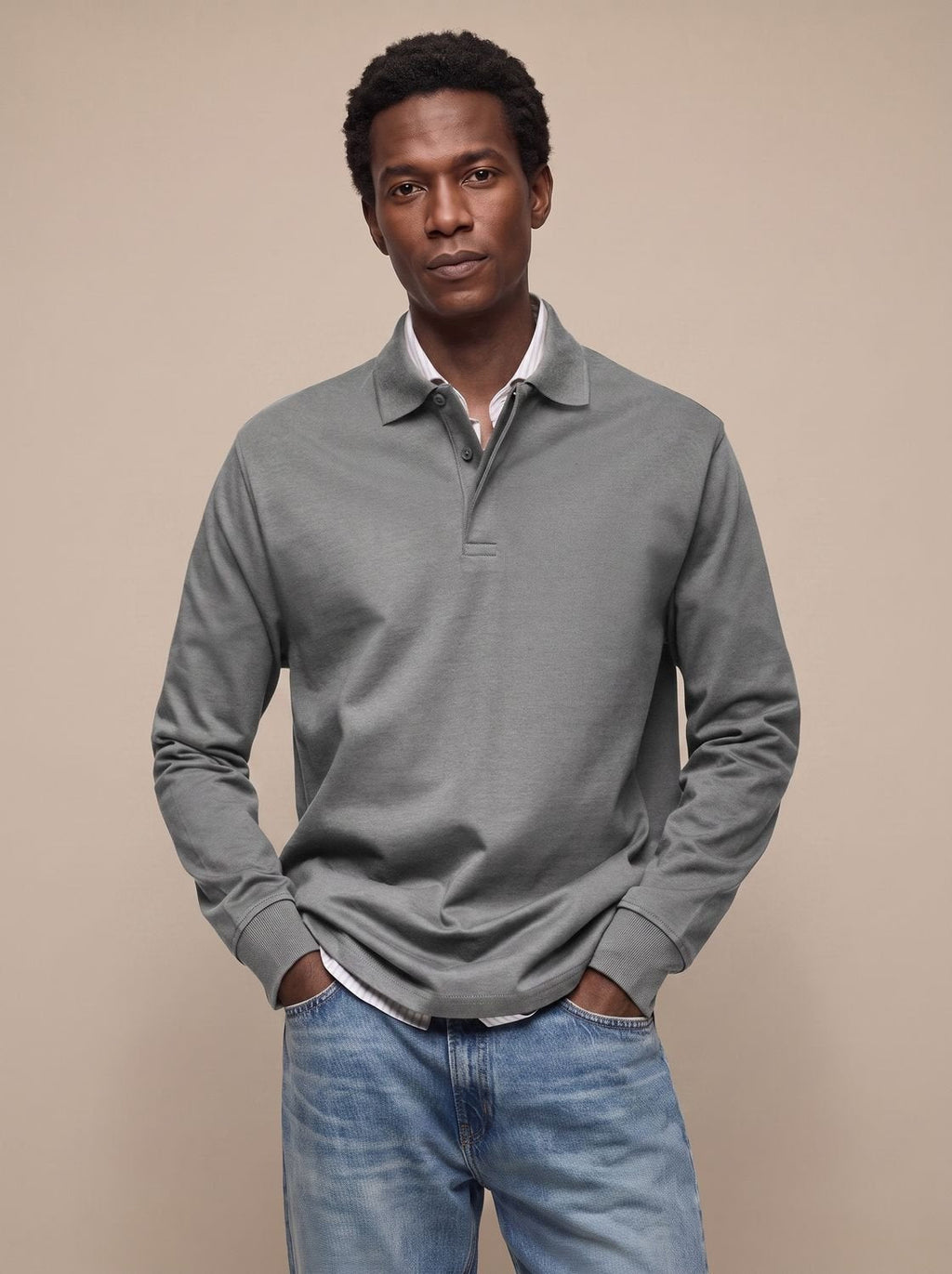 Men's Classic Weekend Office Cotton Polo Top