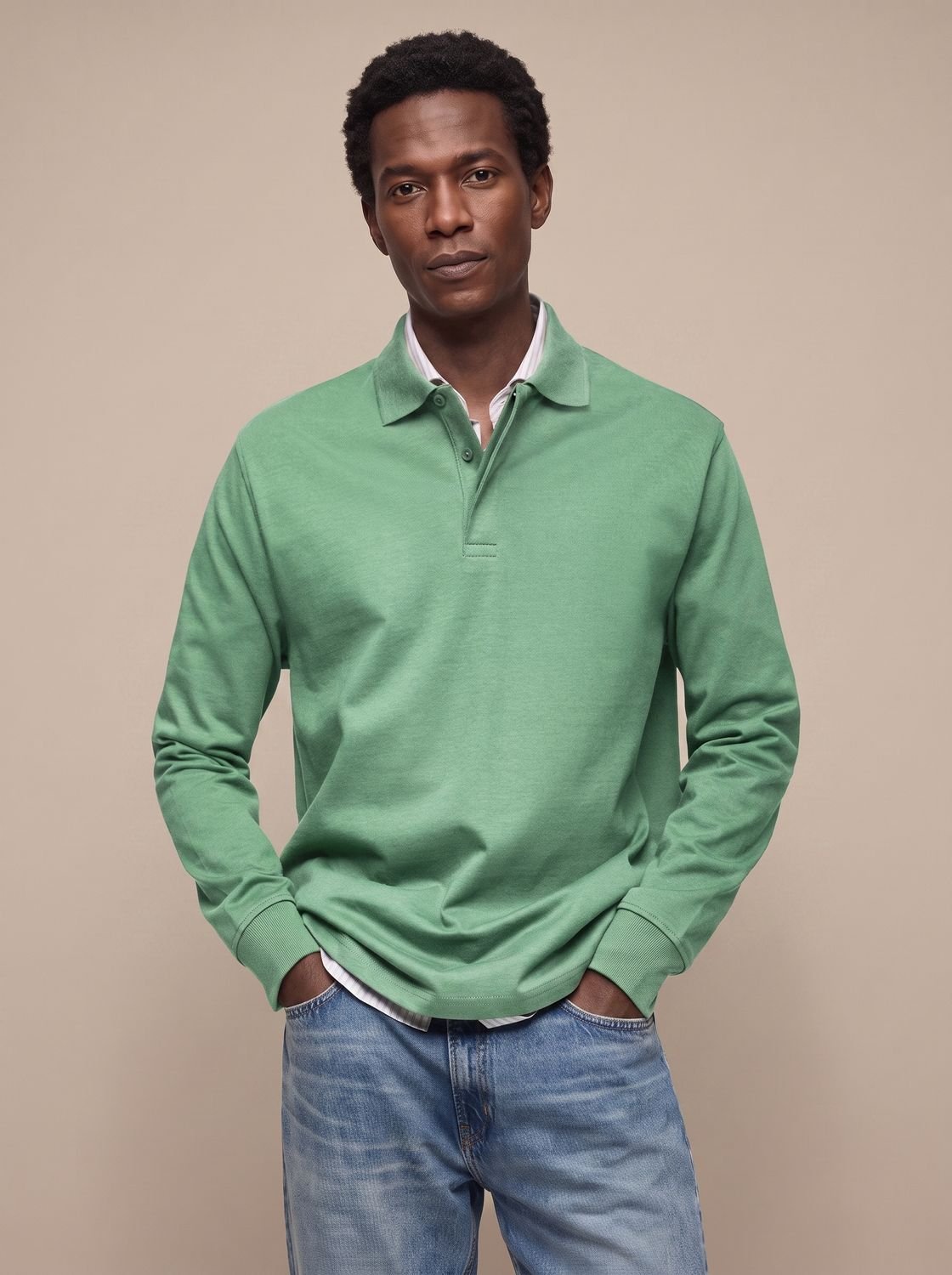 Men's Classic Weekend Office Cotton Polo Top