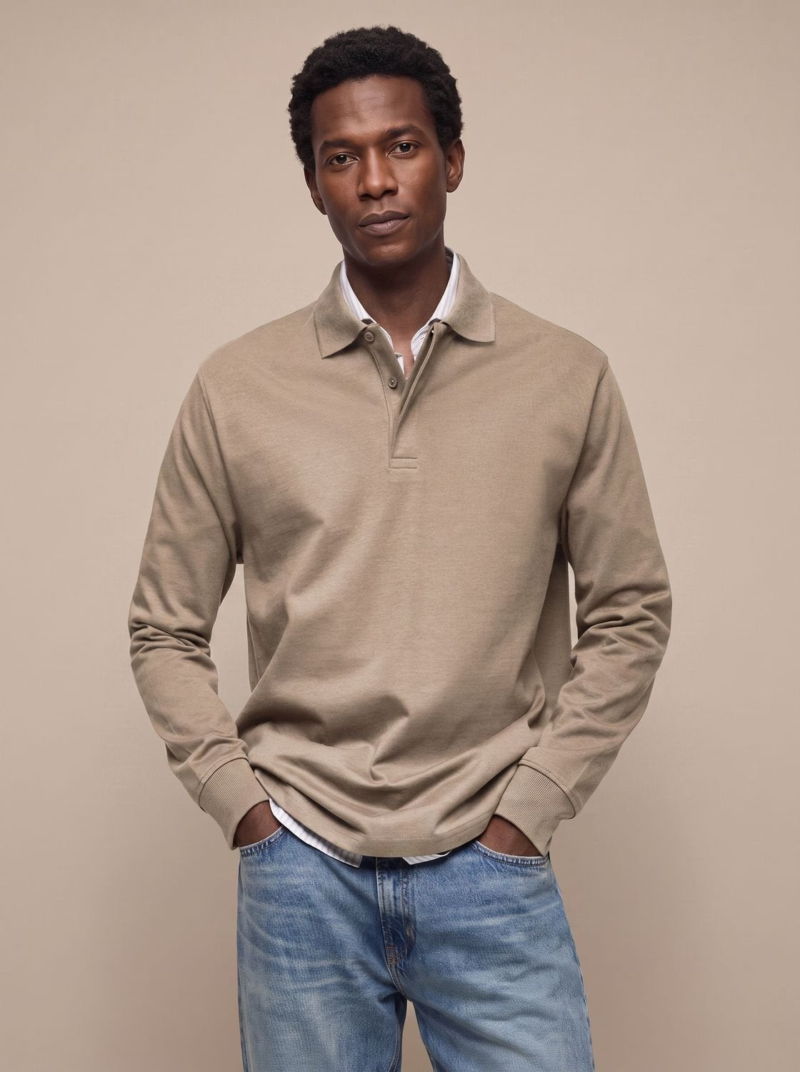 Men's Classic Weekend Office Cotton Polo Top