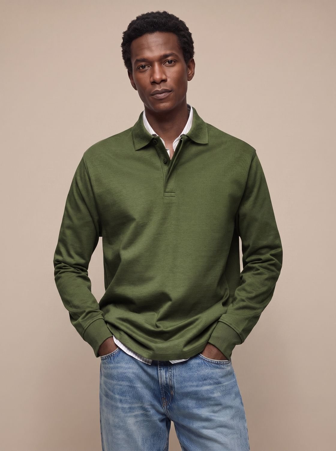 Men's Classic Weekend Office Cotton Polo Top