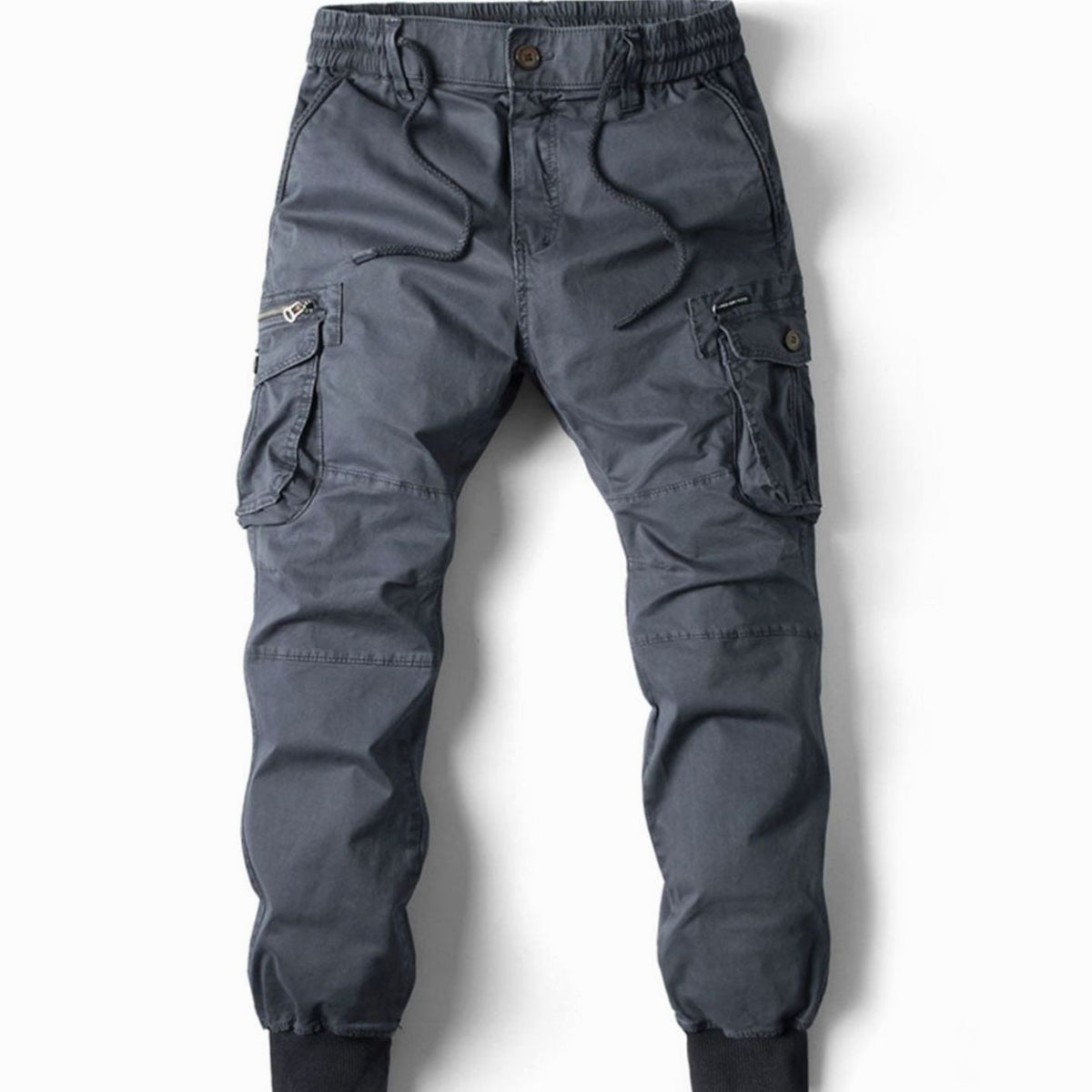 Men's Easy Pull-On Cargo Jogger Pants for Travel