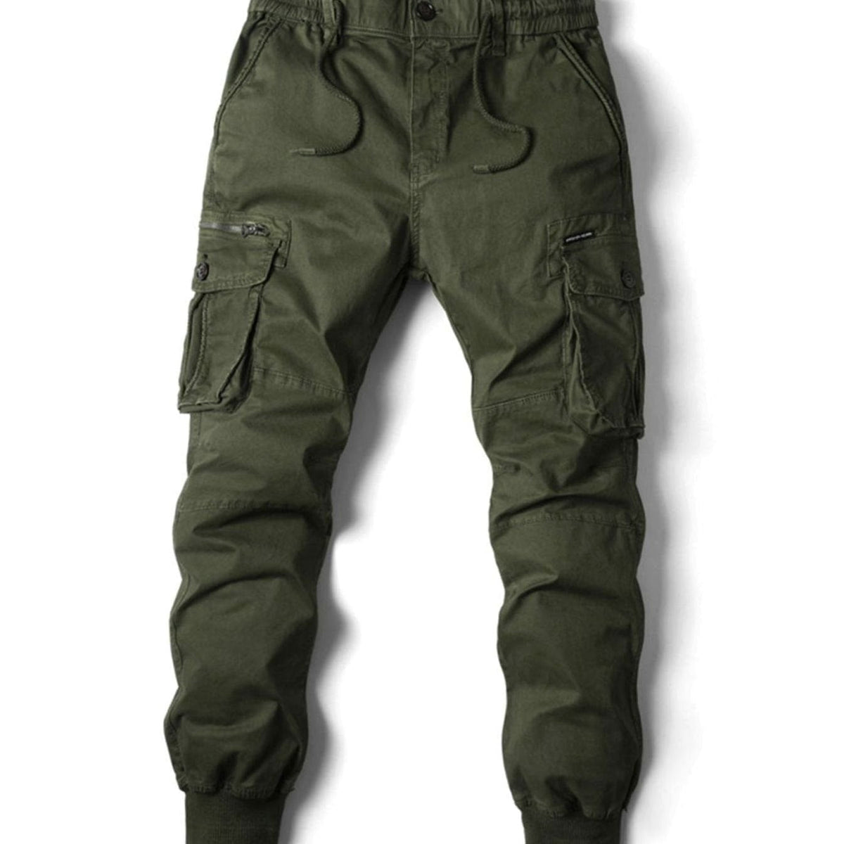 Men's Easy Pull-On Cargo Jogger Pants for Travel