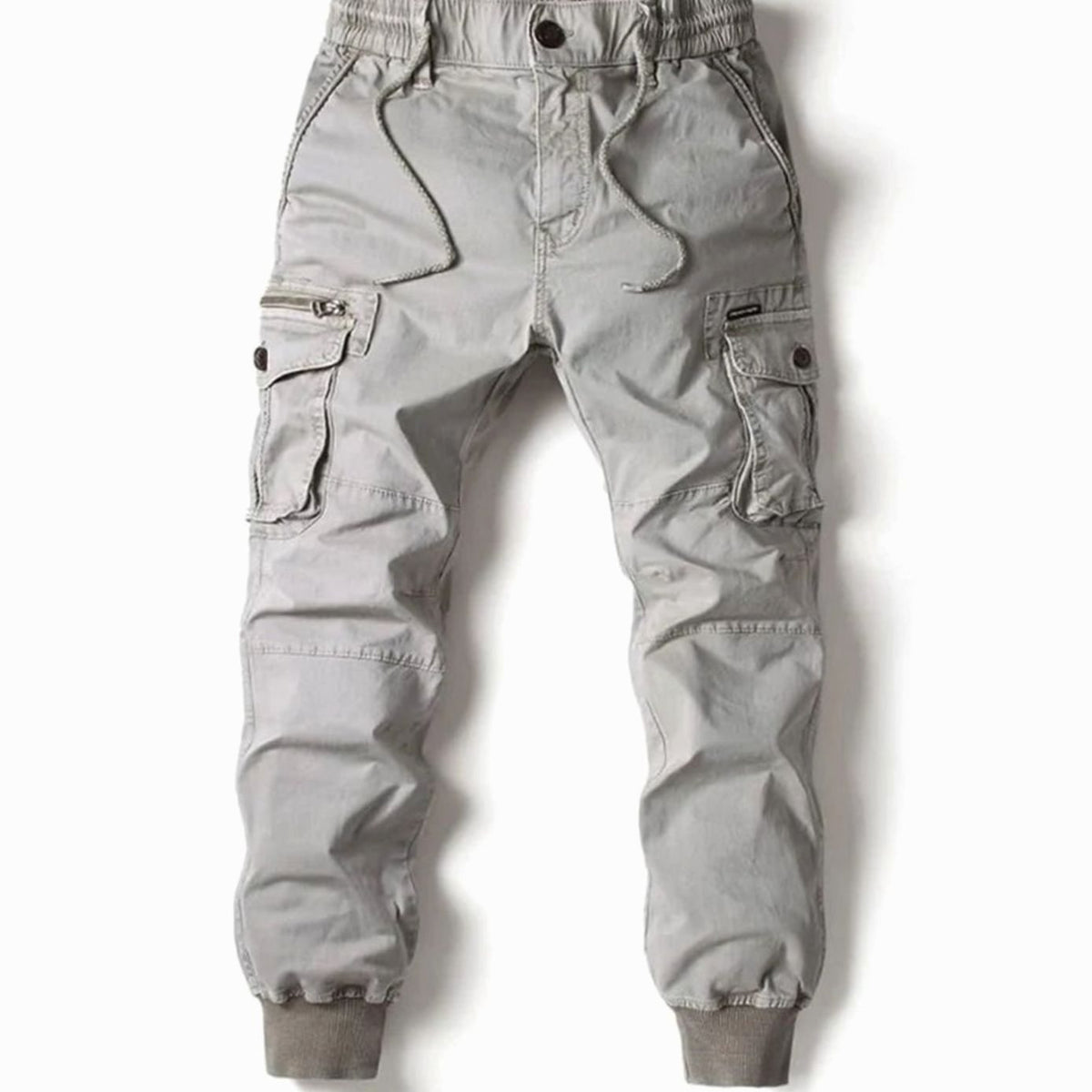 Men's Easy Pull-On Cargo Jogger Pants for Travel