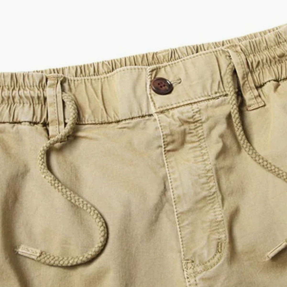 Men's Easy Pull-On Cargo Jogger Pants for Travel