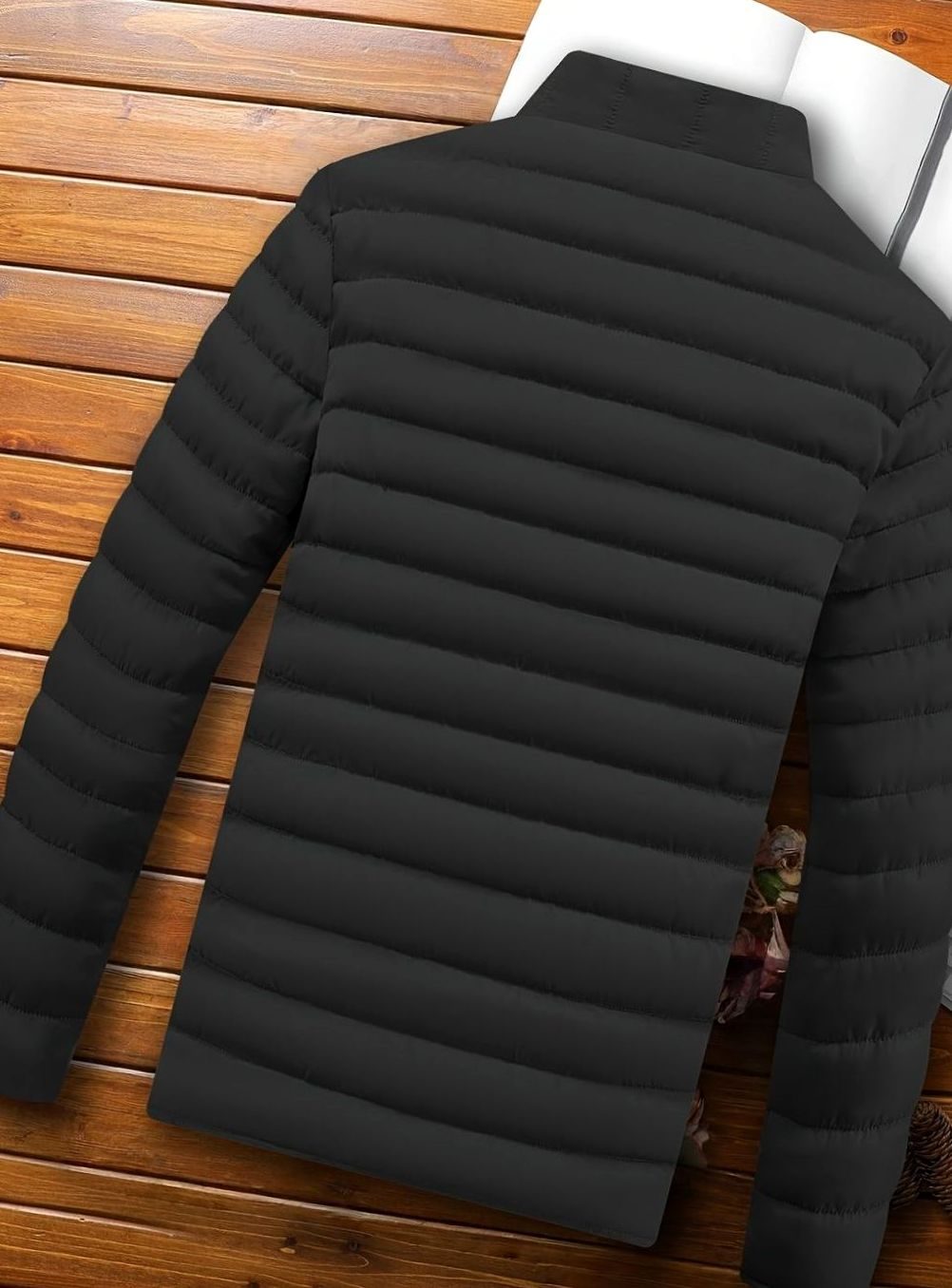 Men's Lightweight Foldable Quilted Puffer Coat