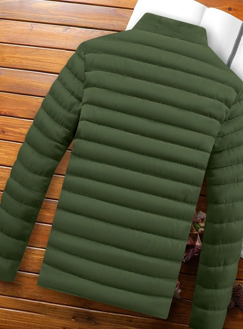 Men's Lightweight Foldable Quilted Puffer Coat