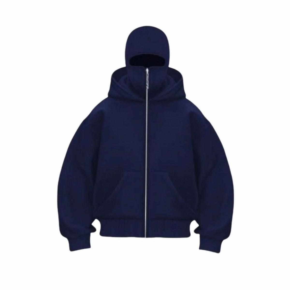 Men's Full-Zip Balaclava Hooded Fleece Jacket