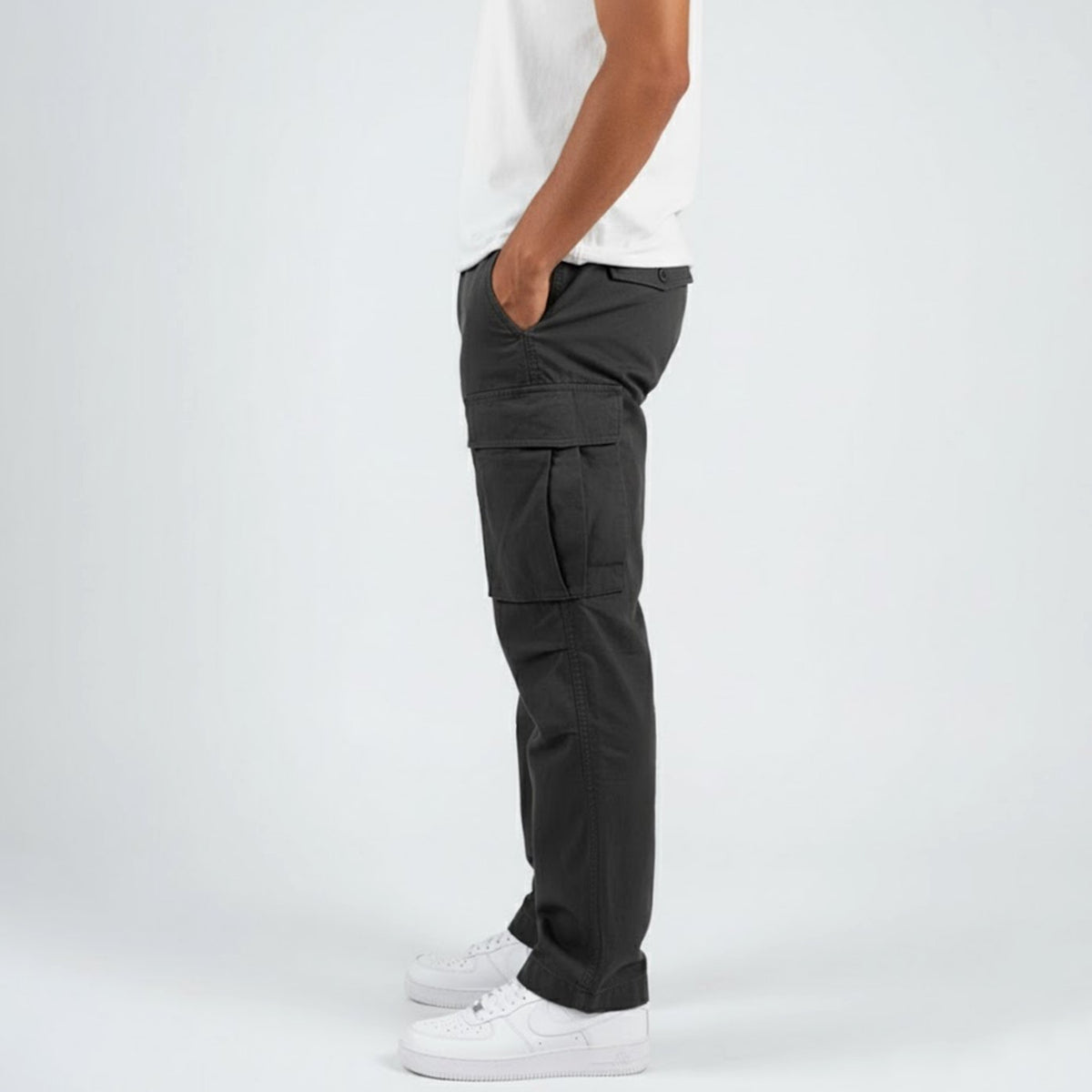Men's Baggy Fit Utility Street Style Cargo Pants