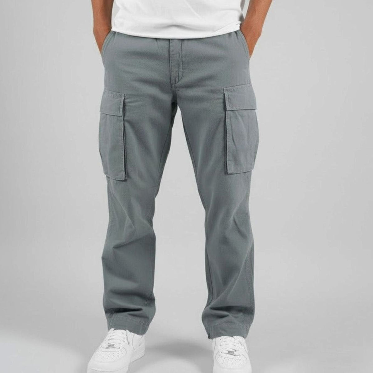 Men's Baggy Fit Utility Street Style Cargo Pants