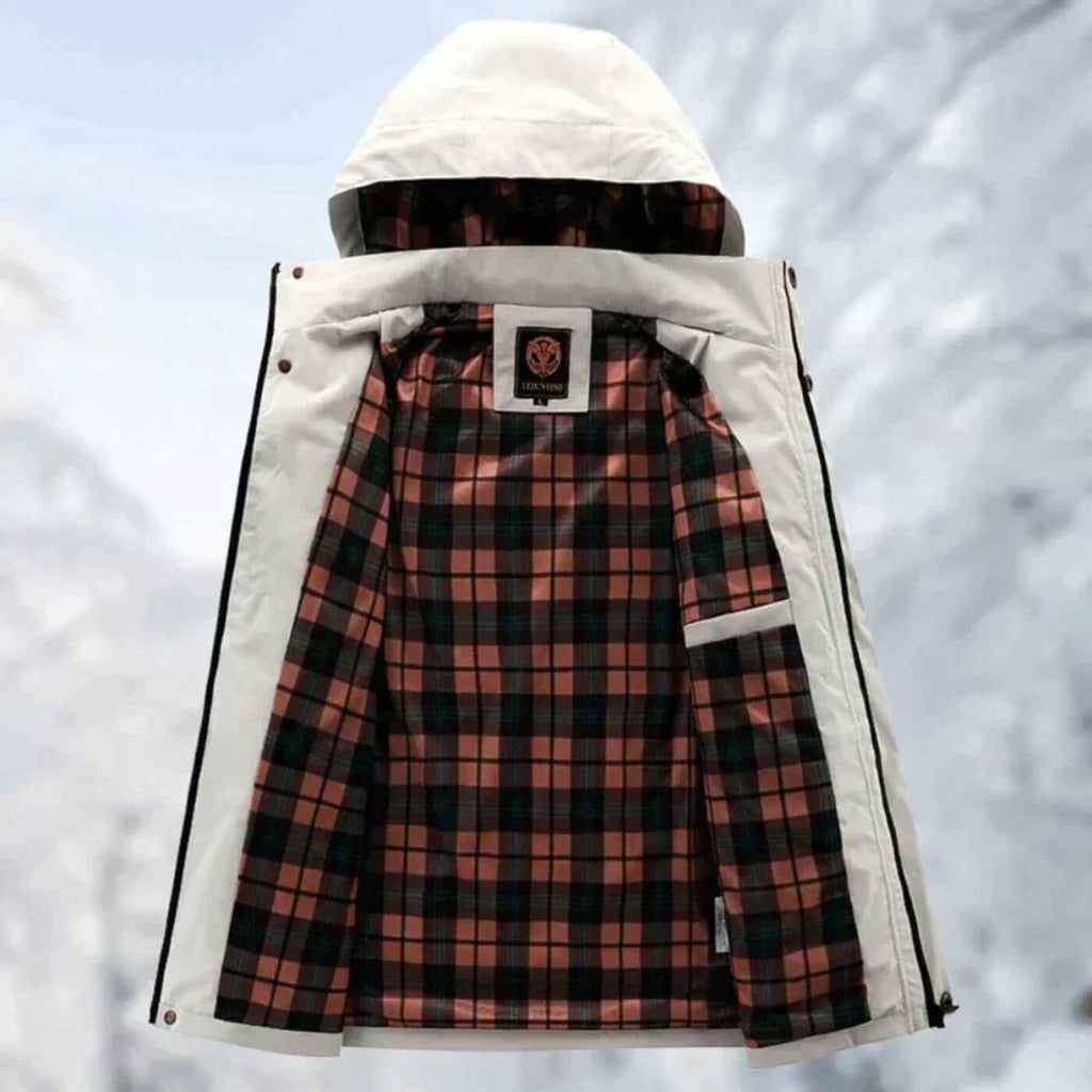 Men's Windproof Waterproof Quilted Coat
