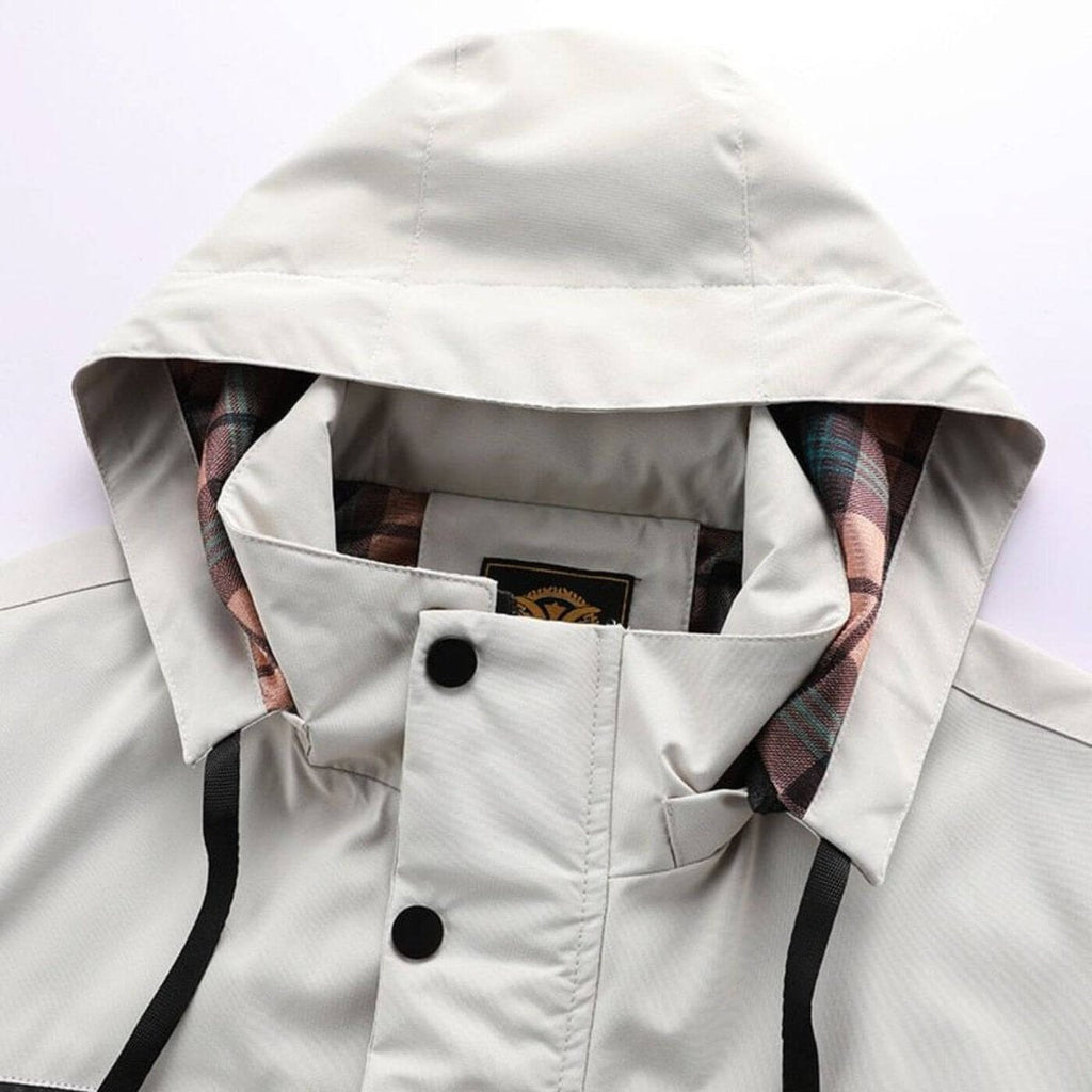 Men's Windproof Waterproof Quilted Coat