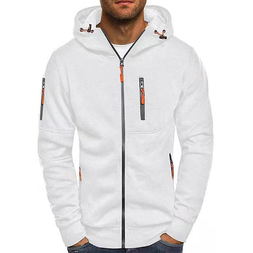 Men's Cozy Fleece Zipper Hoodie Jacket