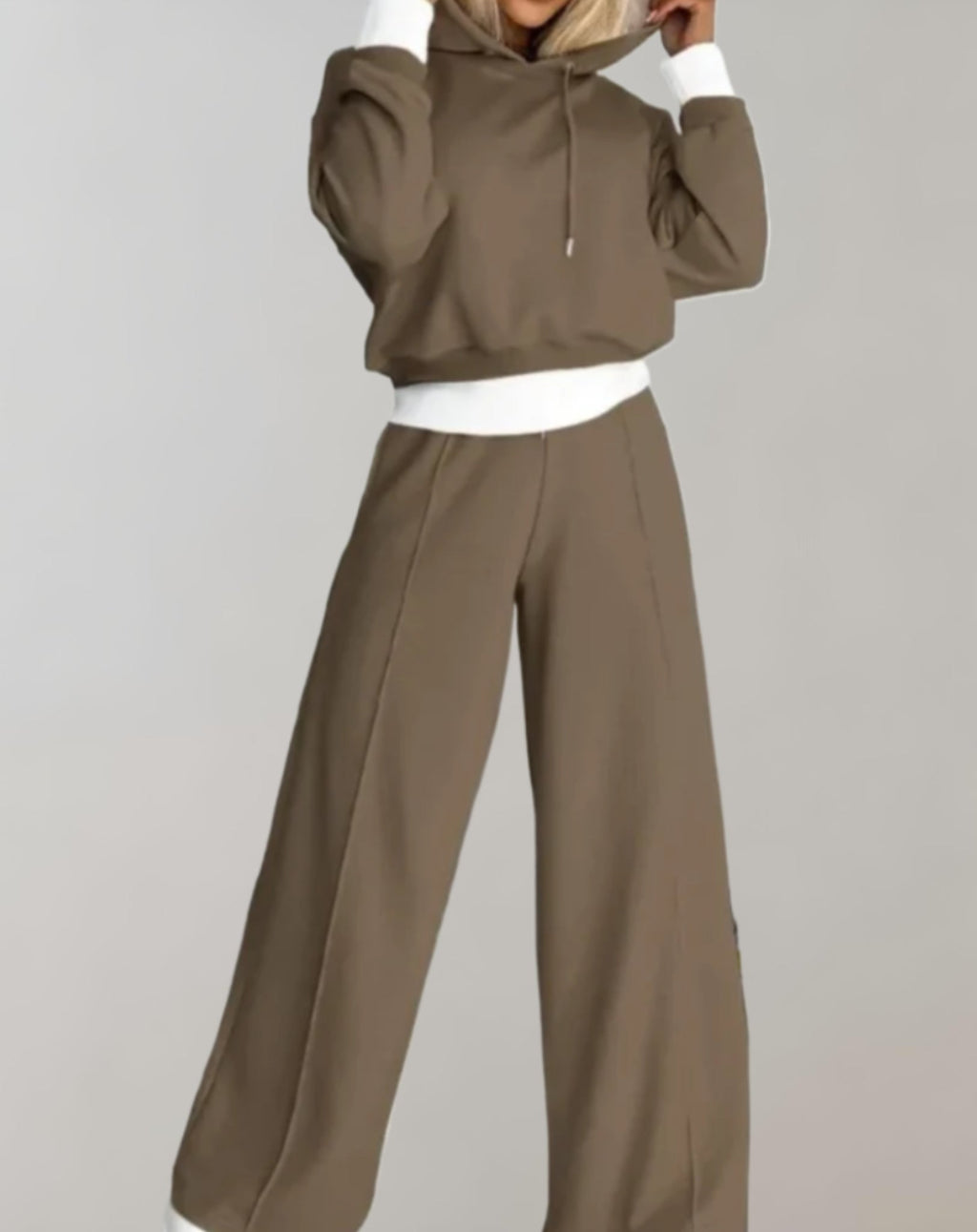 Women's Casual Travel Hoodie and Pants Lounge Set