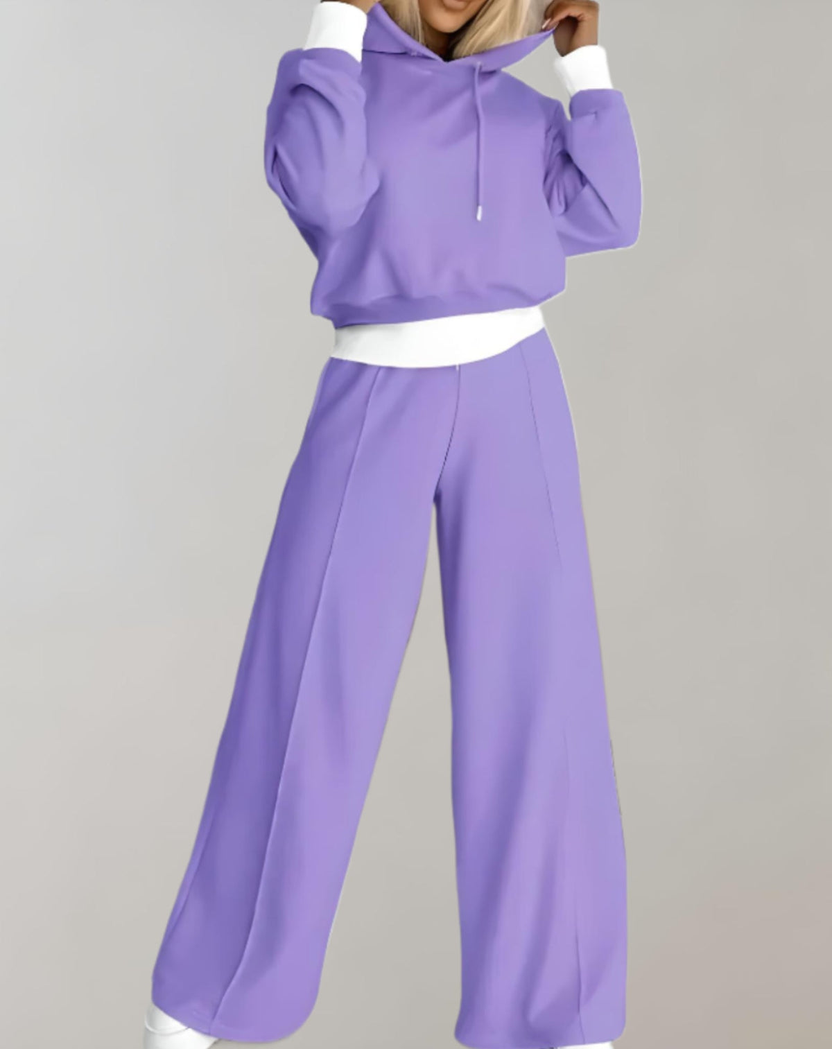 Women's Casual Travel Hoodie and Pants Lounge Set