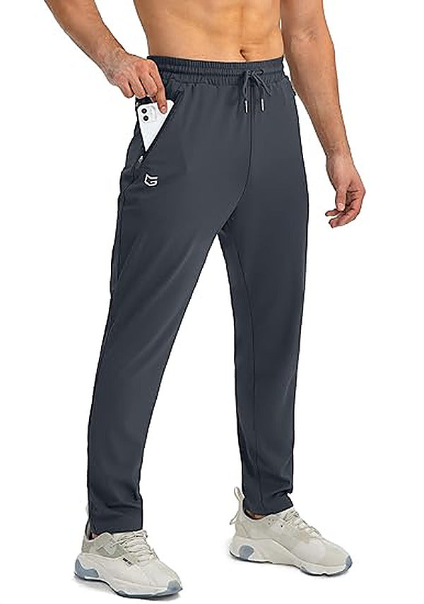 Men's Tapered Fit Stretchy Gym Sweatpants