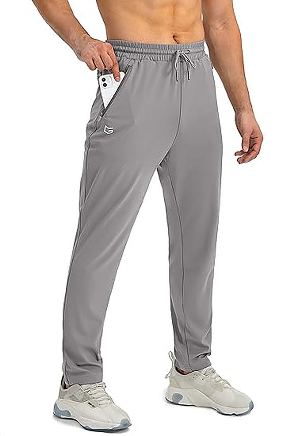 Men's Tapered Fit Stretchy Gym Sweatpants