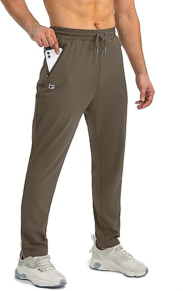 Men's Tapered Fit Stretchy Gym Sweatpants
