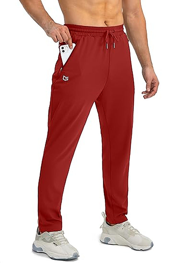 Men's Tapered Fit Stretchy Gym Sweatpants