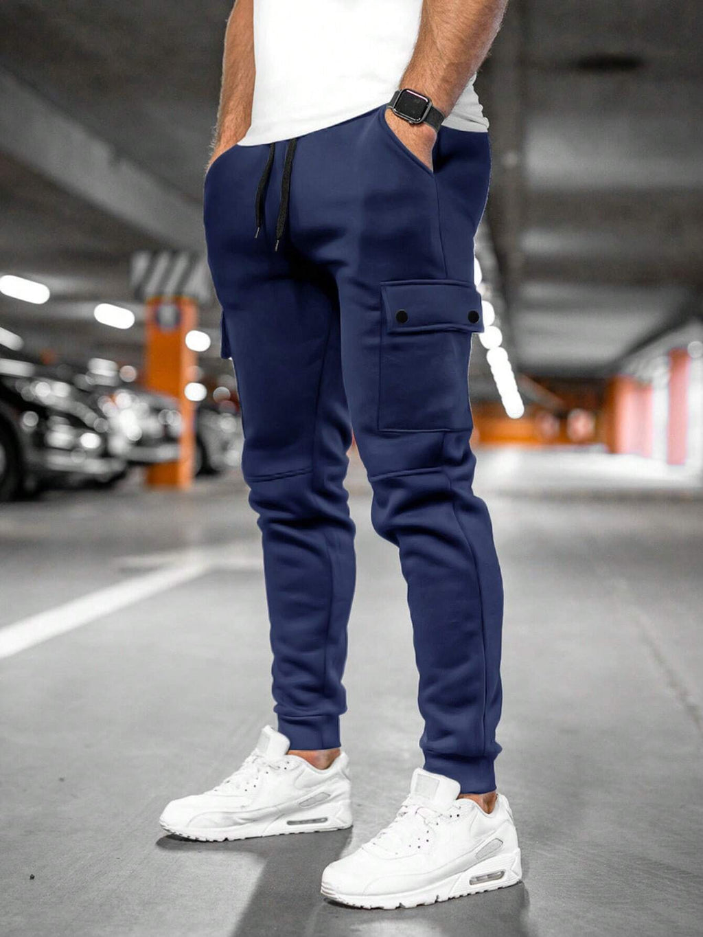 Men's Easy Stretch Ankle-Length Sweatpants