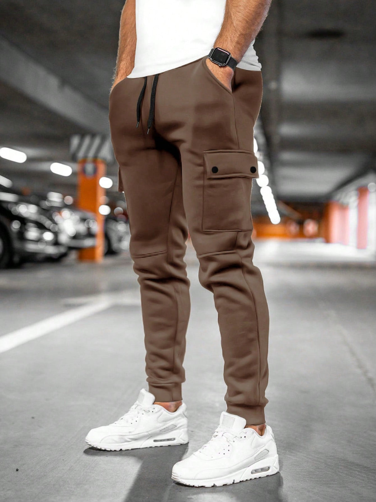 Men's Easy Stretch Ankle-Length Sweatpants