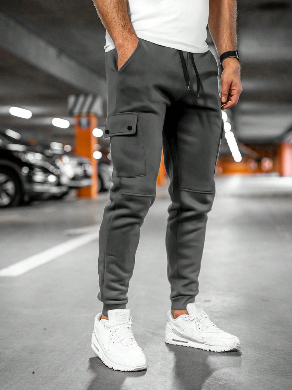 Men's Easy Stretch Ankle-Length Sweatpants