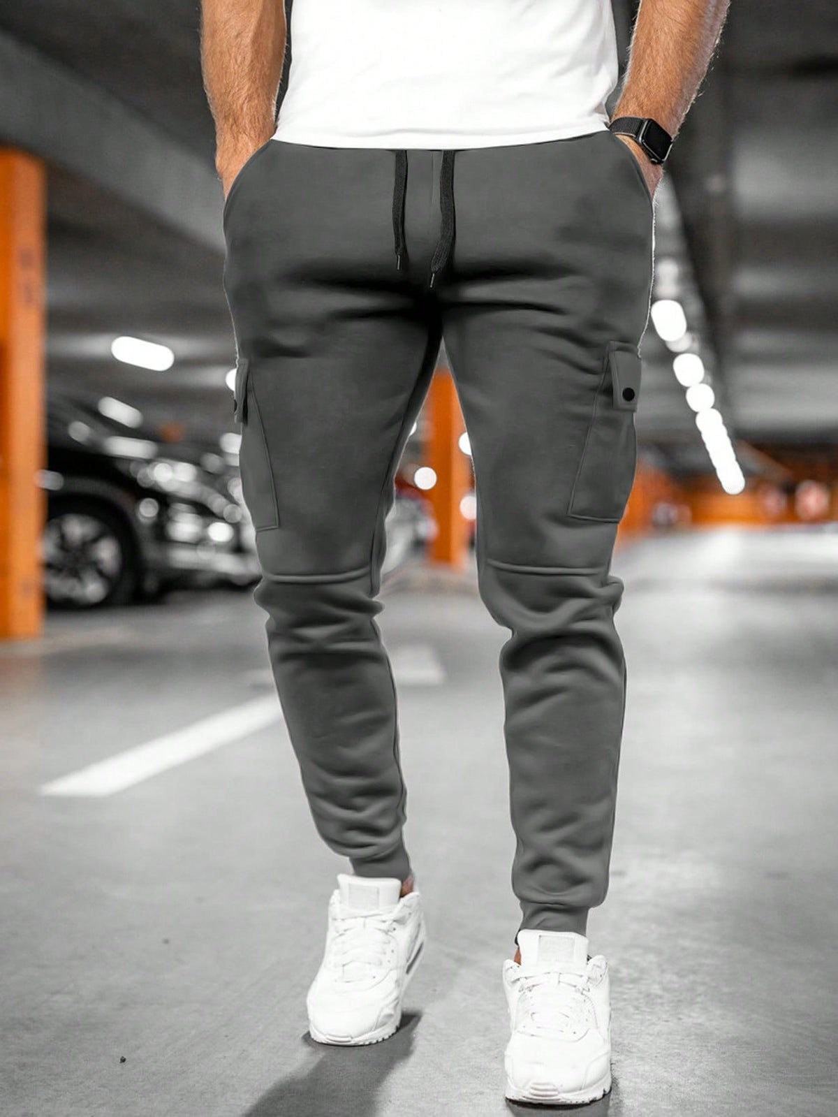 Men's Easy Stretch Ankle-Length Sweatpants