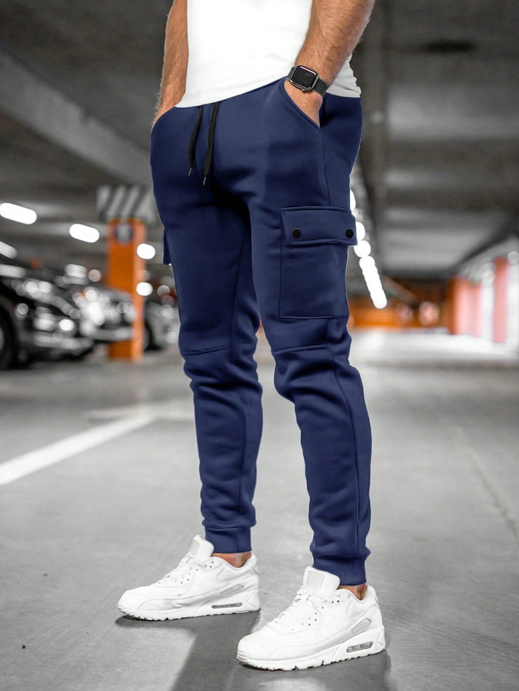 Men's Easy Stretch Ankle-Length Sweatpants