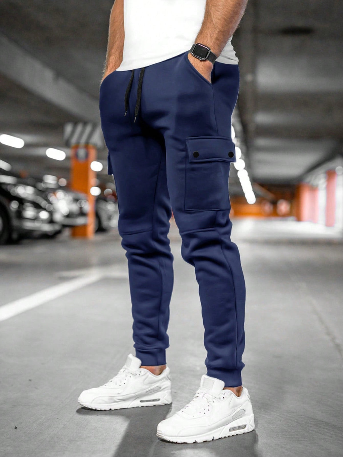 Men's Easy Stretch Ankle-Length Sweatpants