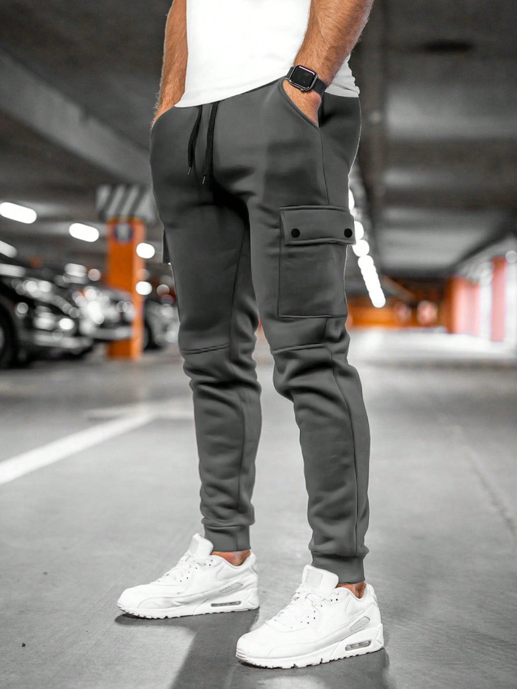 Men's Easy Stretch Ankle-Length Sweatpants