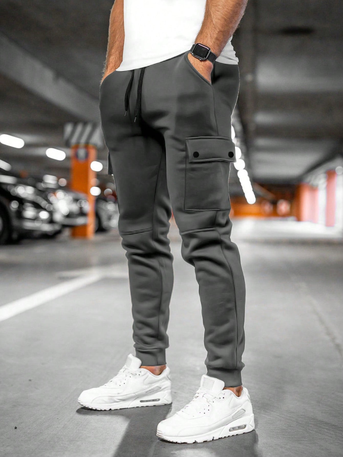Men's Easy Stretch Ankle-Length Sweatpants