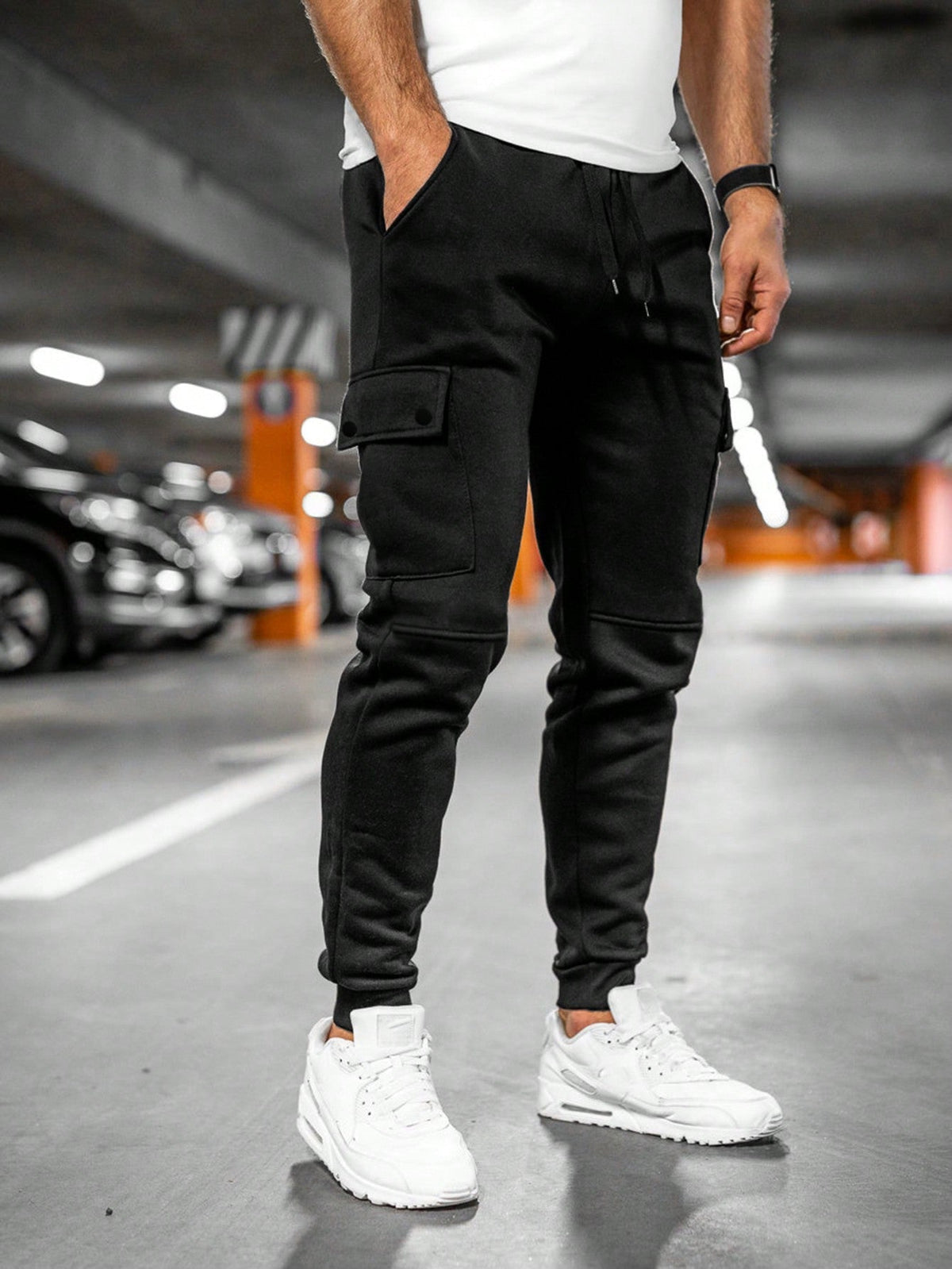 Men's Easy Stretch Ankle-Length Sweatpants