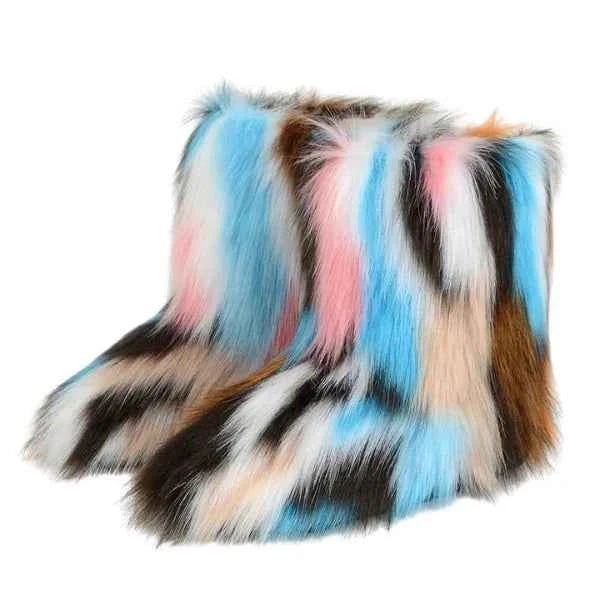Women's Cozy Plush Finish Pull-On Short Boots
