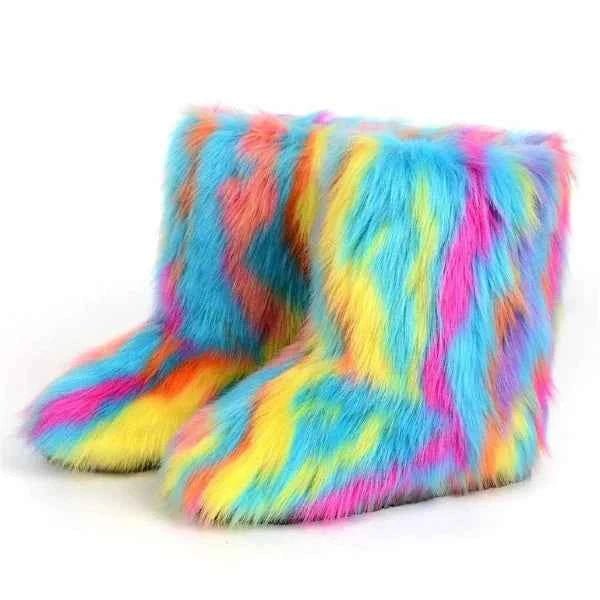 Women's Cozy Plush Finish Pull-On Short Boots