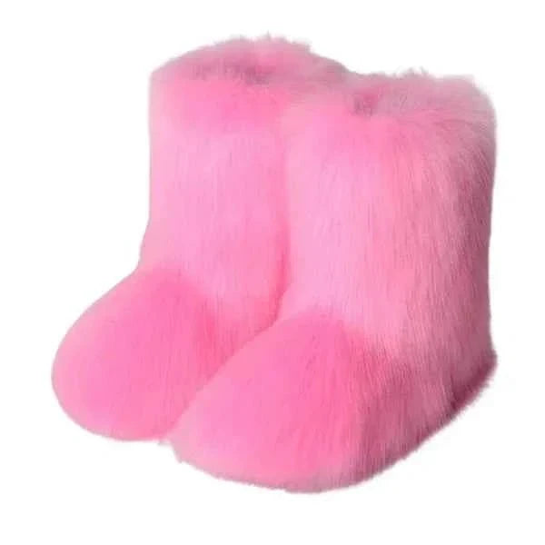 Women's Cozy Plush Finish Pull-On Short Boots