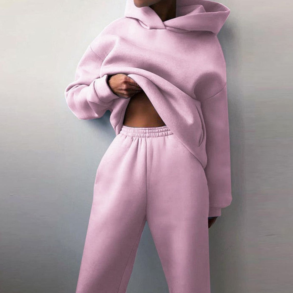 Women's Cozy Movie Night Hoodie Sweatsuit Set