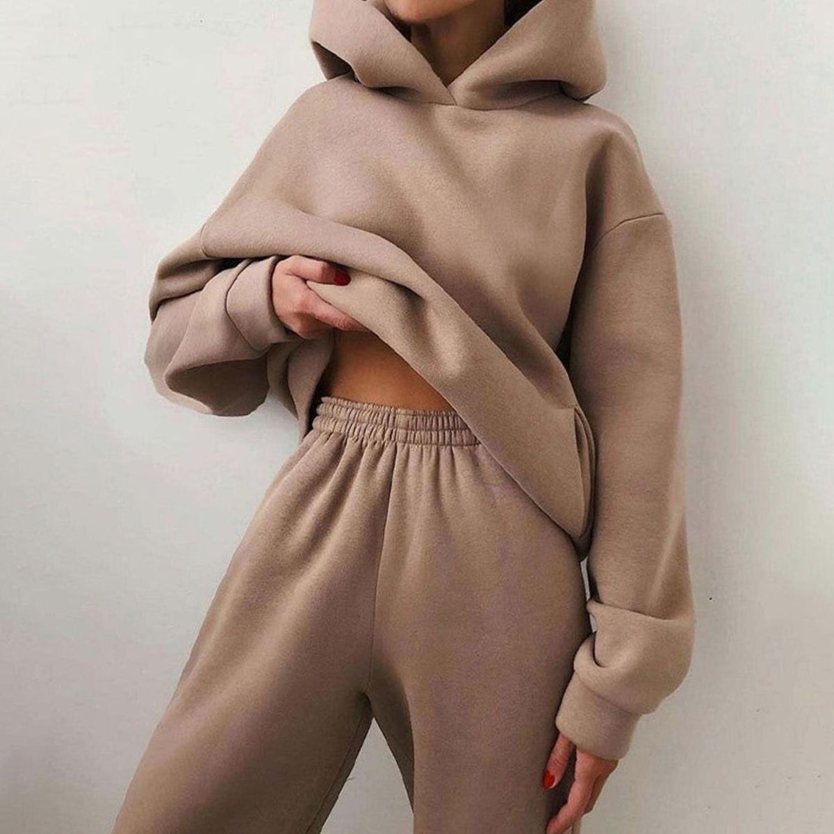 Women's Cozy Movie Night Hoodie Sweatsuit Set