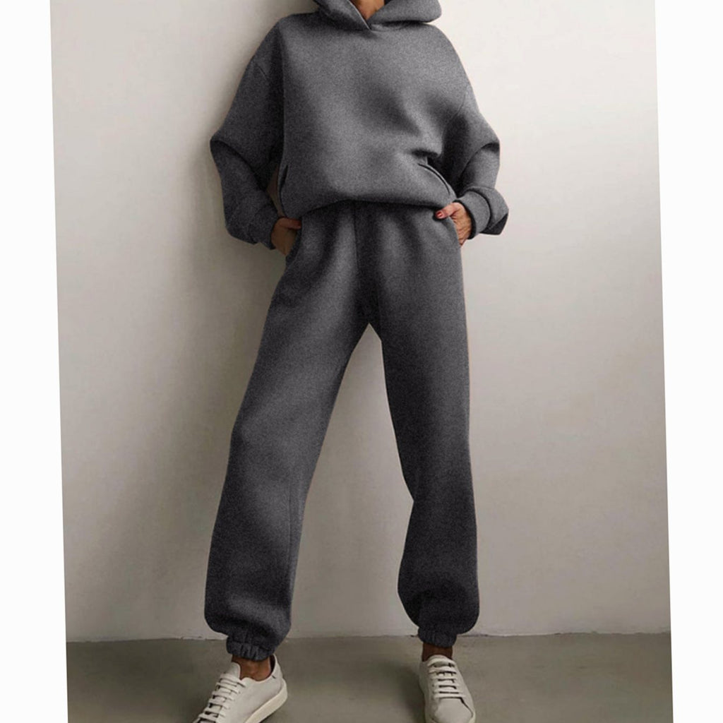 Women's Cozy Movie Night Hoodie Sweatsuit Set
