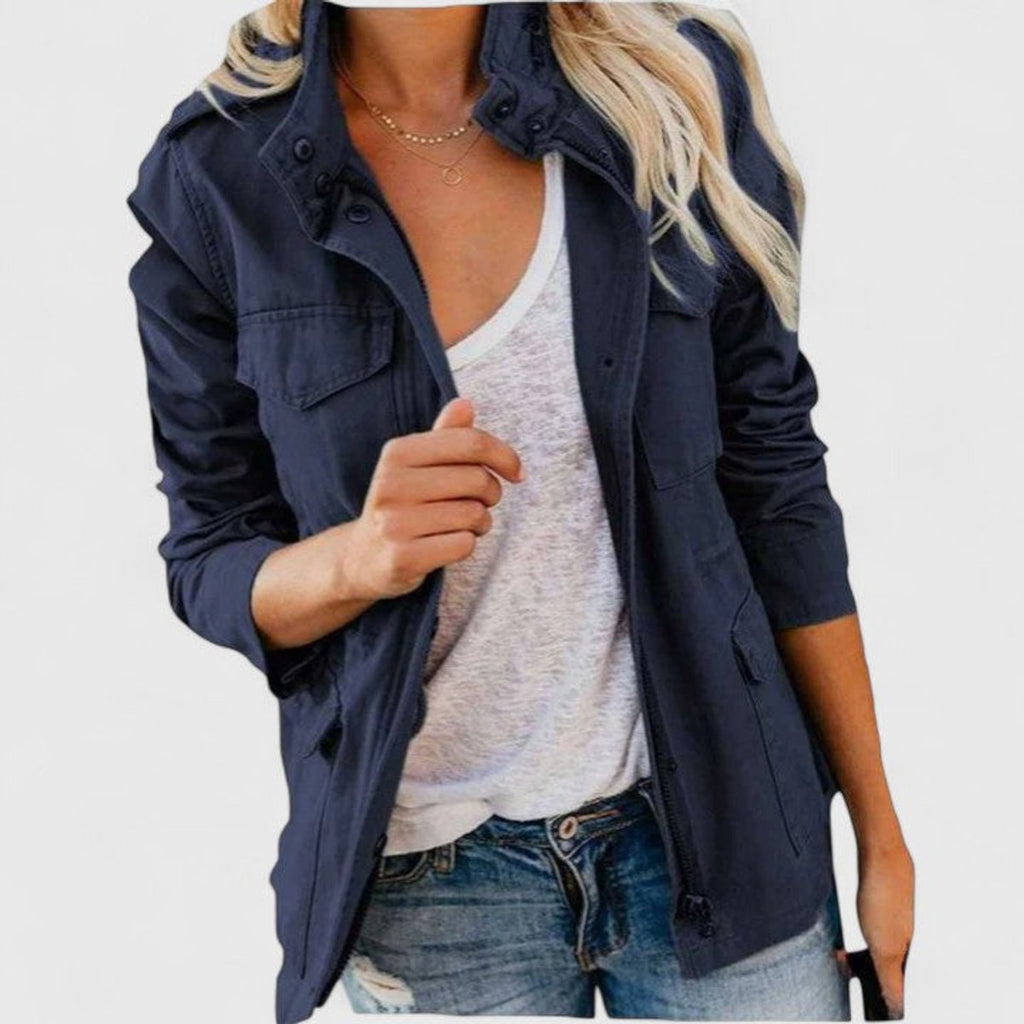 Women's Cinched Waist Light Field Jacket