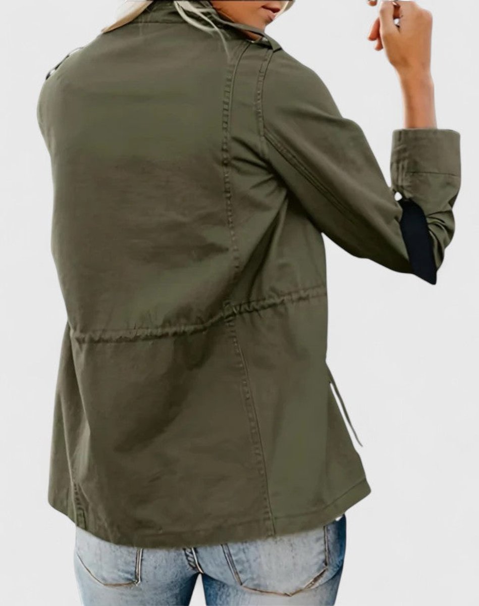 Women's Cinched Waist Light Field Jacket