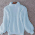 Women's Plush Soft Turtleneck Sweater for Cold Mornings