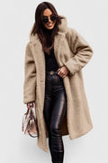 Women's Cozy Teddy Fleece Winter Coat