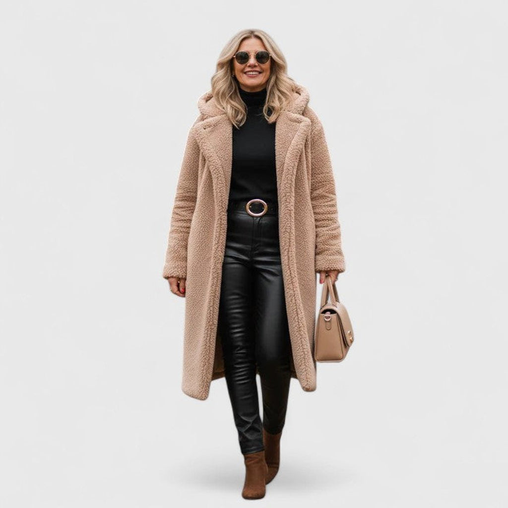 Women's Cozy Teddy Fleece Winter Coat