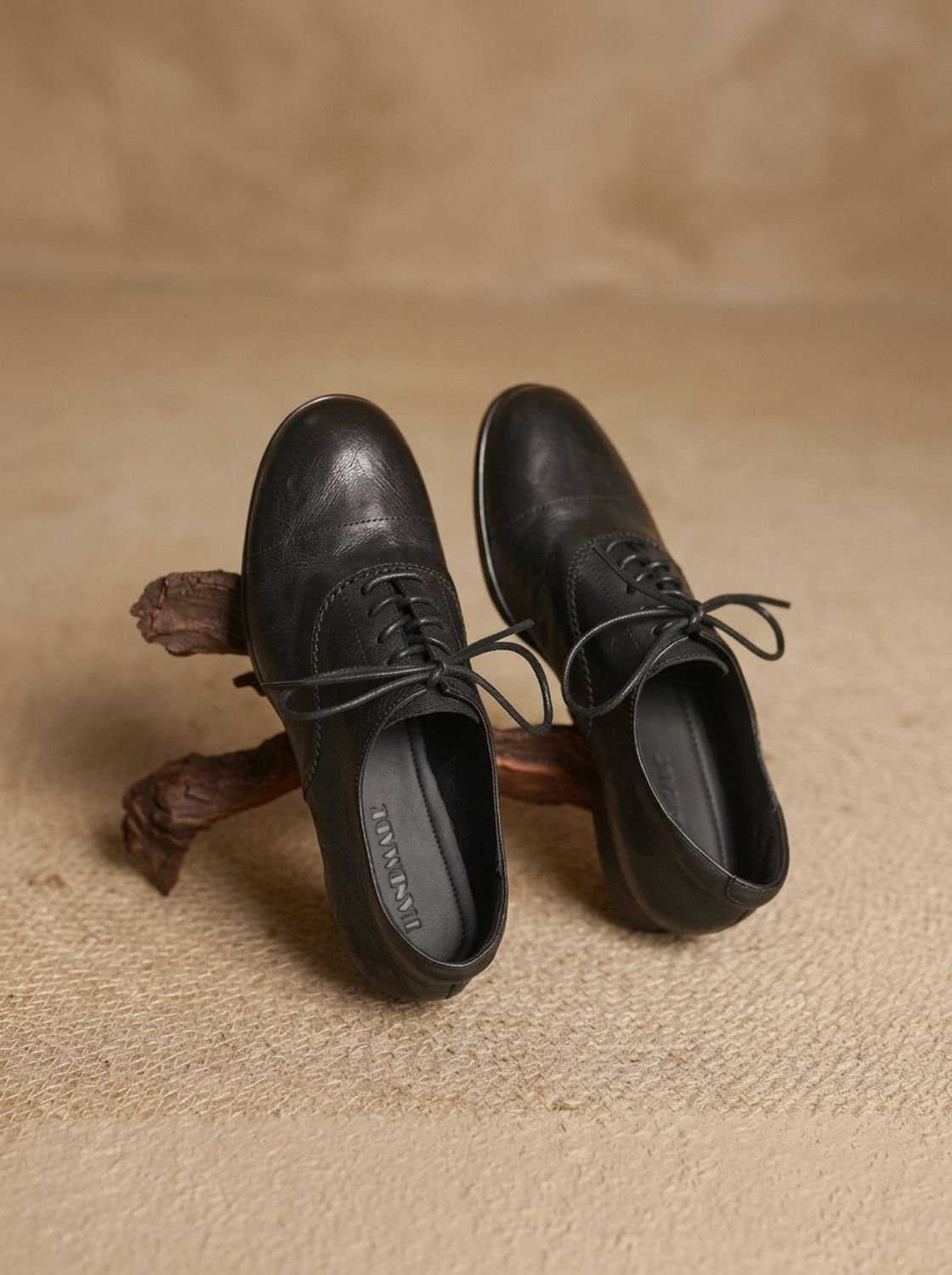 Women's Vintage Style Cushioned Cap Toe Flat Oxfords
