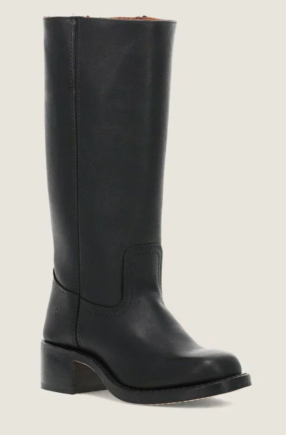 Women's Classic Mid-Calf Stacked Heel Cowgirl Boots