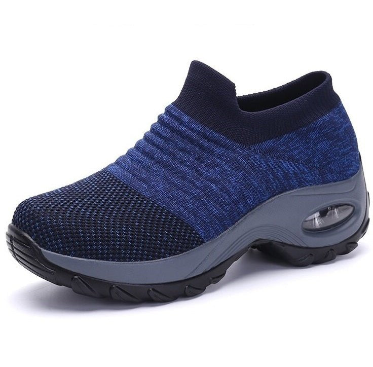 Women's Lightweight Slip-On Knit Orthopedic Walking Shoes
